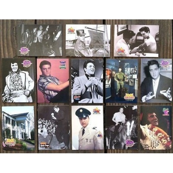 The Elvis Collection Other - The Elvis Collection by The River Group Trading Card 98% Complete Excellent